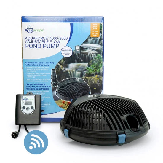 Aquascape AquaForce PRO 4000-8000 Adjustable Pump (with Classic Controller) - Fastfreshmarket