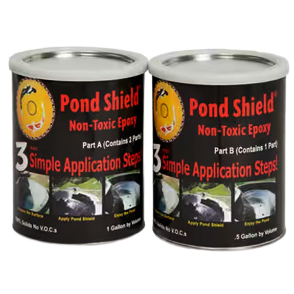 Pond Armor Non-Toxic Epoxy Pond Seal - 1.5 Gallon Kit - Clear