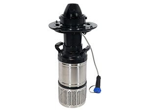 EcoSeries ES05 1/2hp Pump Motor, w/Quick Disconnect, Discharge Horn - 120V - Fastfreshmarket