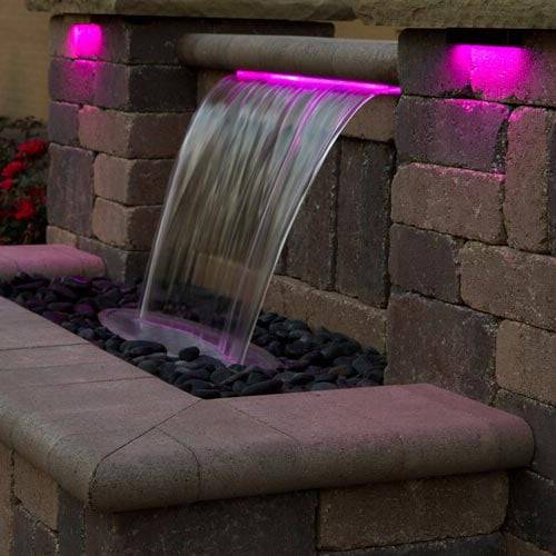 Atlantic Water Gardens 12" RGB Color Changing ColorFalls