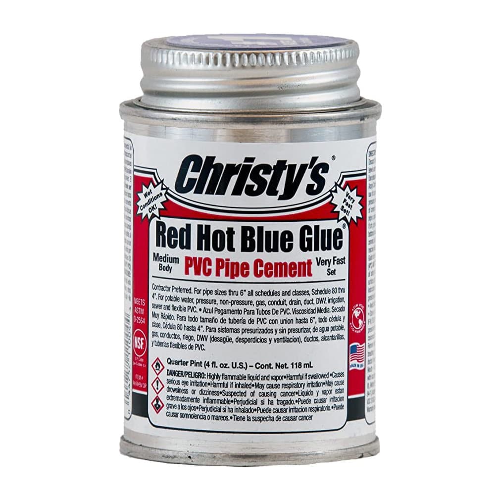 CEMENT RED HOT BLUE 1/4 PINT LOW VOC - Fastfreshmarket