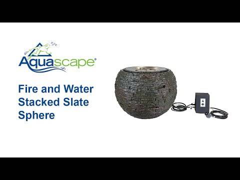 Aquascape Large Stacked Slate Sphere - Fastfreshmarket