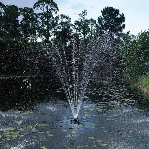 OASE Floating Fountain with Lights 1/2 HP - Fastfreshmarket