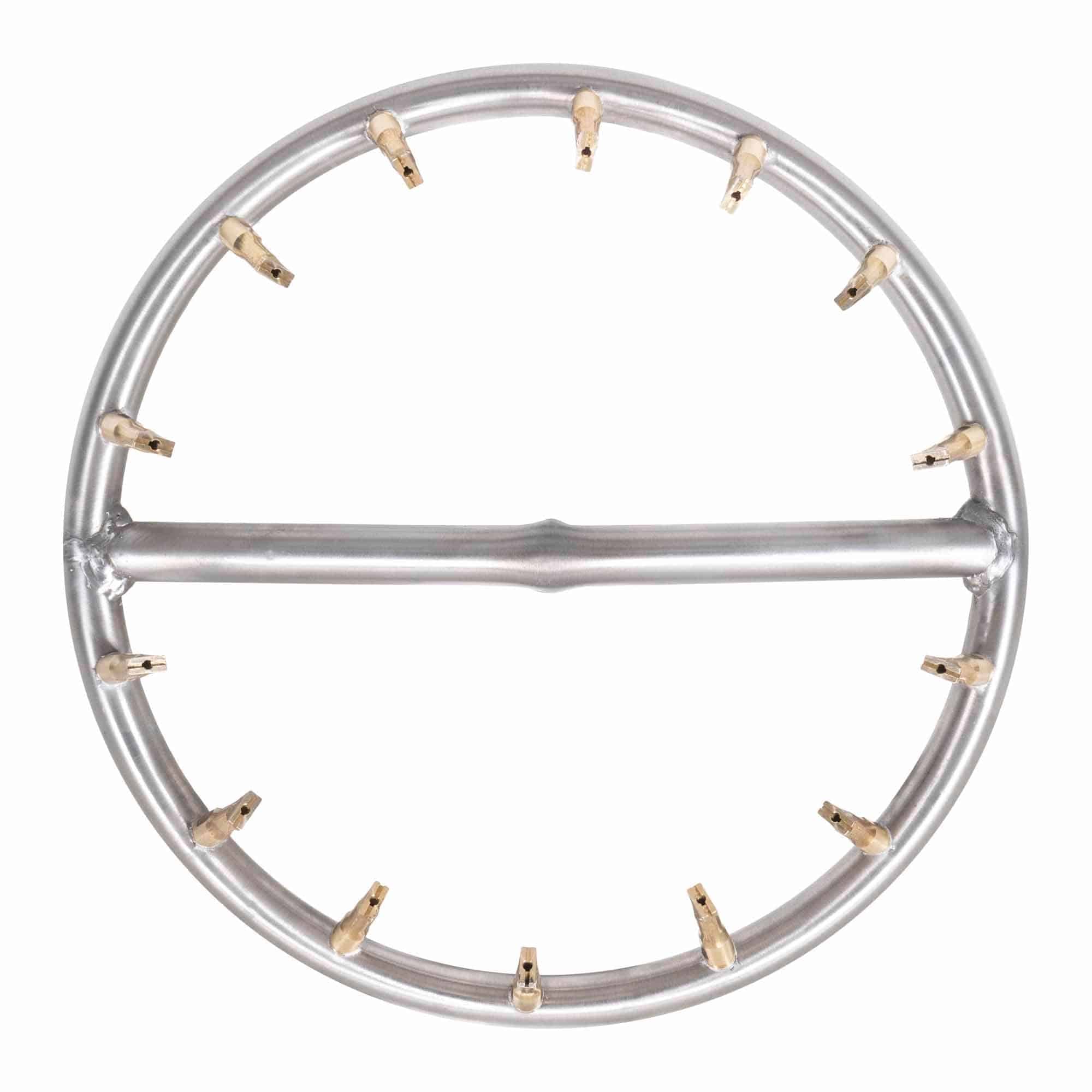 Top Fires Stainless Steel Round Bullet Burner - Fastfreshmarket