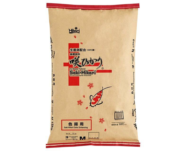 Saki-Hikari Koi & Fish Food Diet - Color Formula - Medium Pellets - 11lb (5Kg)